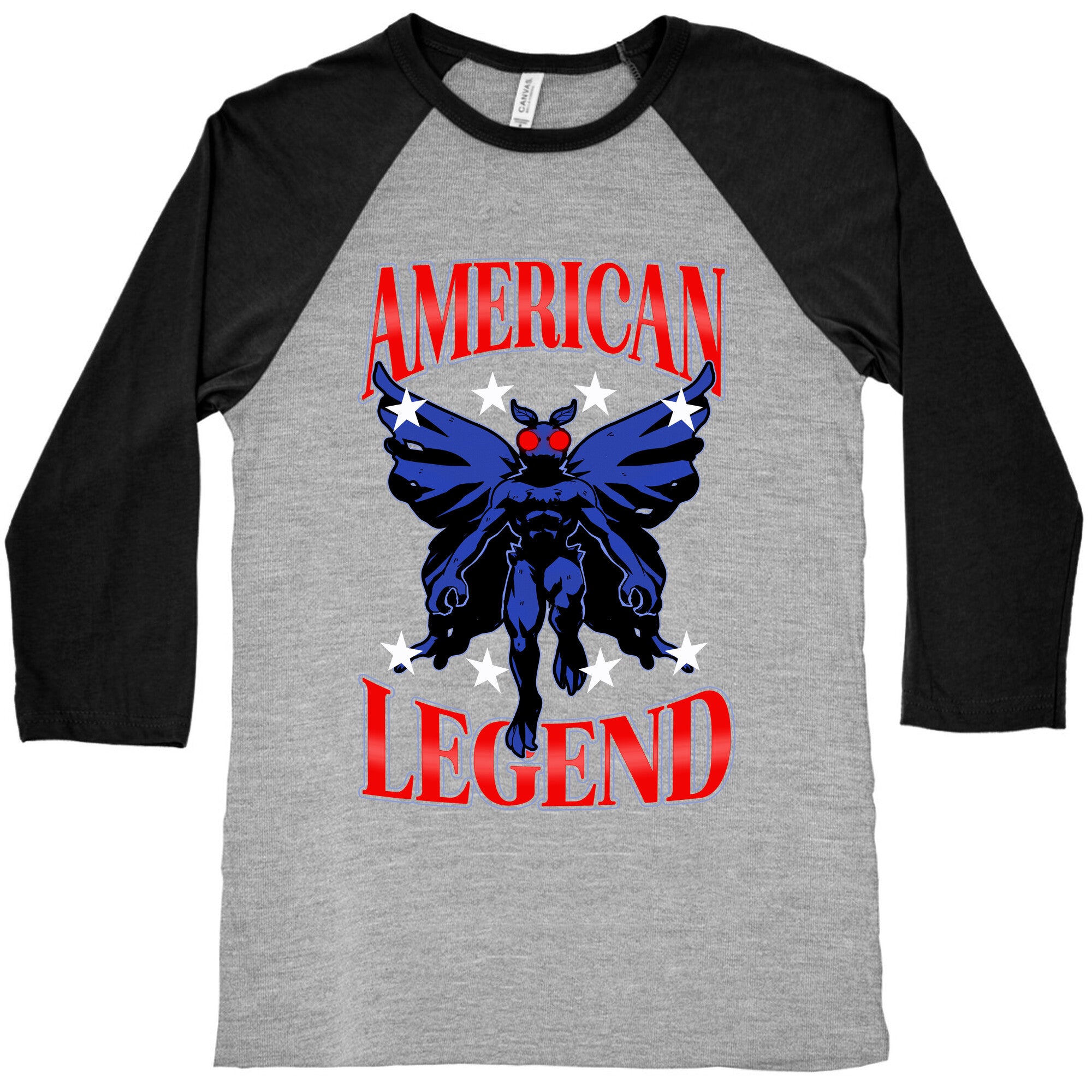 Mothman: an American Legend Baseball Tee